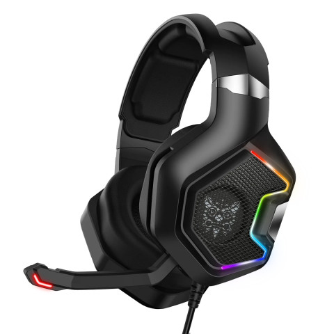 Onikuma K10 Pro RGB Gamer headset - Fekete