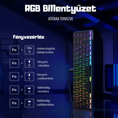 Onikuma G29 Gamer billentyűzet