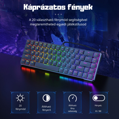 Onikuma G29 Gamer billentyűzet