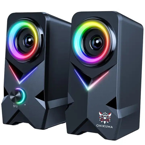 Onikuma L2 Fekete RGB hangszóró