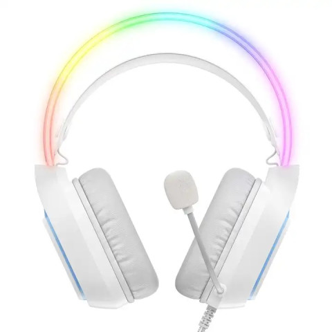 Onikuma X22 RGB Gamer headset - Fehér