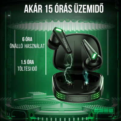 Onikuma T308 Vezeték Nélküli Gamer fülhallgató