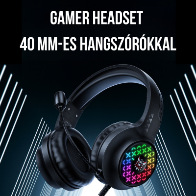 Onikuma TZ5006 5 az 1-ben Gamer csomag - Fekete