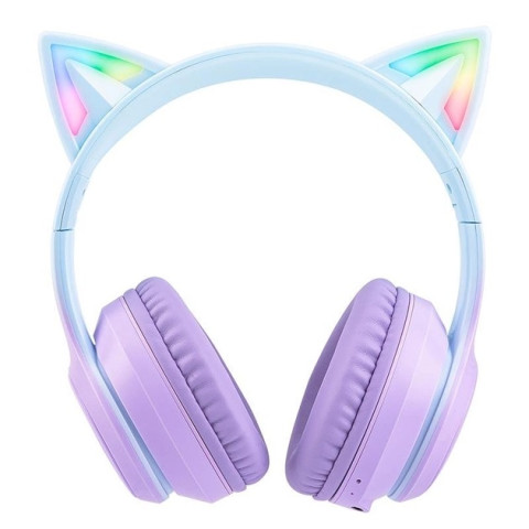 Onikuma B90 Vezeték nélküli Gamer headset - Lila - Cicafüles