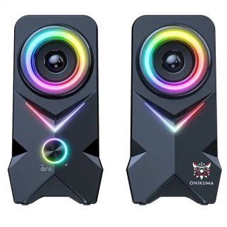 Onikuma L2 Fekete RGB hangszóró