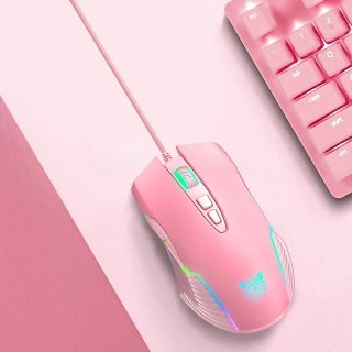 Onikuma CW905 Gamer Egér - Pink