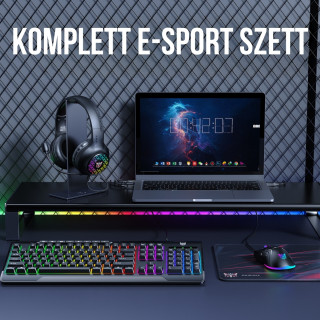 Onikuma TZ5006 5 az 1-ben Gamer csomag - Fekete