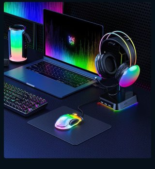 Onikuma CW925 RGB Átlátszó Gamer Egér - Színes