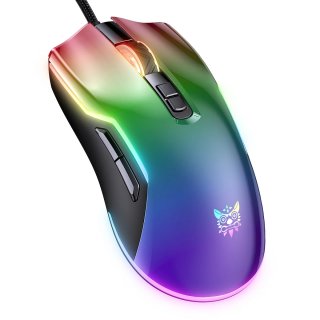 Onikuma CW922 RGB Gamer Egér - Fekete