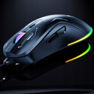 Onikuma CW917 RGB Gamer Egér - Fekete