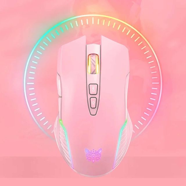 Onikuma CW905 Gamer Egér - Pink