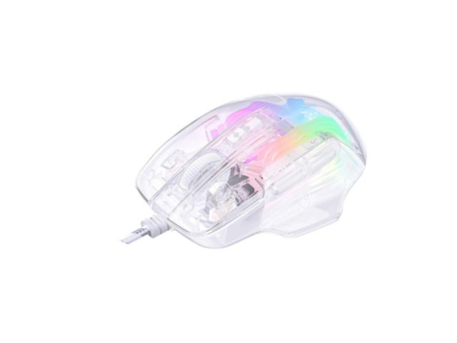 Onikuma CW923 RGB Átlátszó Gamer Egér