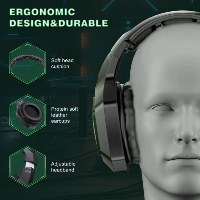 Onikuma B100 Tri-Mode Vezeték Nélküli Gamer Headset