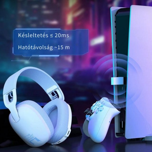 Onikuma B2 Vezeték Nélküli Bluetooth Gamer Fejhallgató