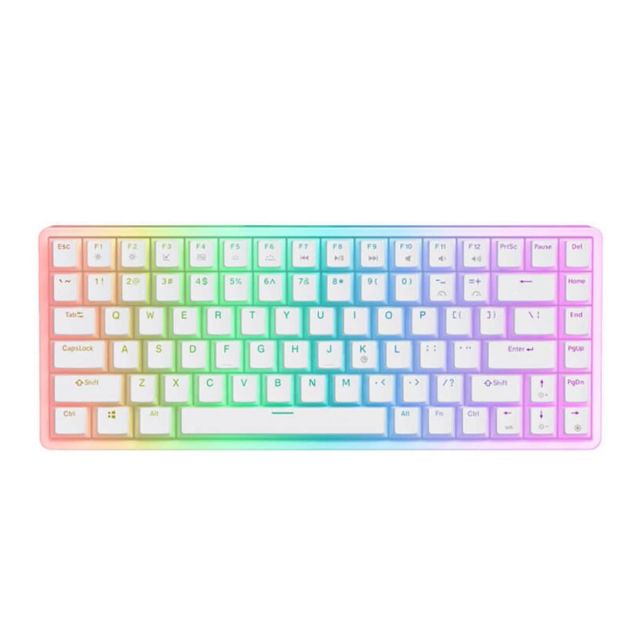 Onikuma G30 RGB Gamer Billentyűzet - Fehér