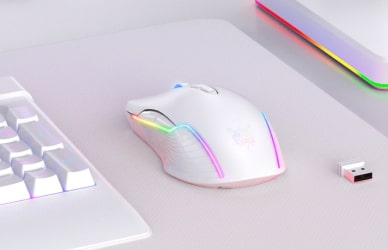 Onikuma CW905 2.4G Vezeték nélküli Gamer egér - Fekete