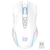 Onikuma CW905 2.4G Vezeték nélküli Gamer egér - Fehér