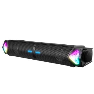 Onikuma L1 RGB 2 in 1 Soundbar/Asztali Hangszóró, bluetooth, Stereo, RGB, USB