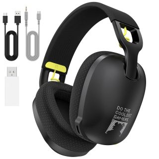 Onikuma B2 Vezeték Nélküli Bluetooth Gamer Fejhallgató, Virtual surround, Over-Ear, mikrofonos, 3.5mm jack, vezeték nélküli, wireless, bluetooth